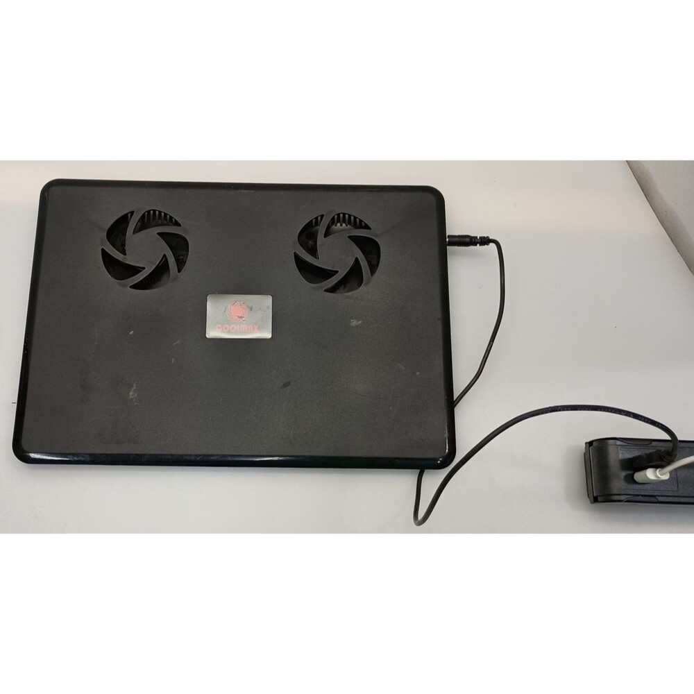 COOLMAX NB-430 Laptop Cooling Pad Notebook Cooler Two Fans USB Powered